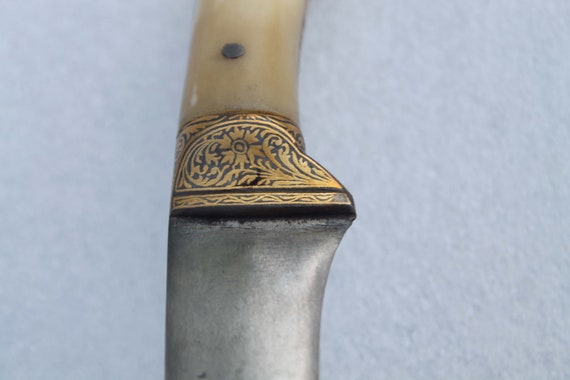 mughal vintage old indo Persian gold damascened mugha… - Gem
