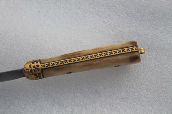 Mughal vintage old ottoman Persian Islamic gold damas… - Gem