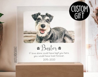 Regalo de placa conmemorativa de mascotas, regalo de pérdida de mascotas, placa personalizada para mascotas, regalo de memoria de mascotas, monumento a perros, monumento a gatos, regalo de simpatía por mascotas, retrato de mascotas