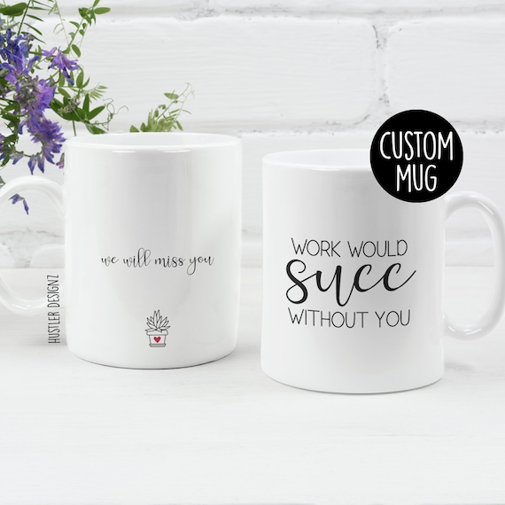 Mug Amusant Pour Collègues - Tasse Anniversaire Ou Au Revoir 11 Oz - Cadeau Humoristique Bureau