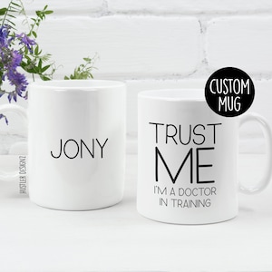 Trust Me I&#39;m A Doctor In Training, Med Student Gift, Future Doctor, Med School Gift, Pre Med Gifts, Doctor In Progress, Doctor In The Making