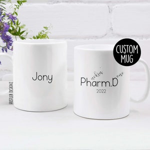 PharmD Mug – Phucking Done – Funny Pharmacy Graduation Gift – New Pharmacist Coffee Cup – Doctor of Pharmacy Graduation Mug