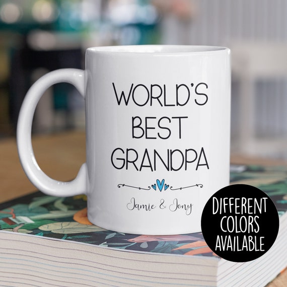 Personalized Worlds Greatest Grandpa Mug