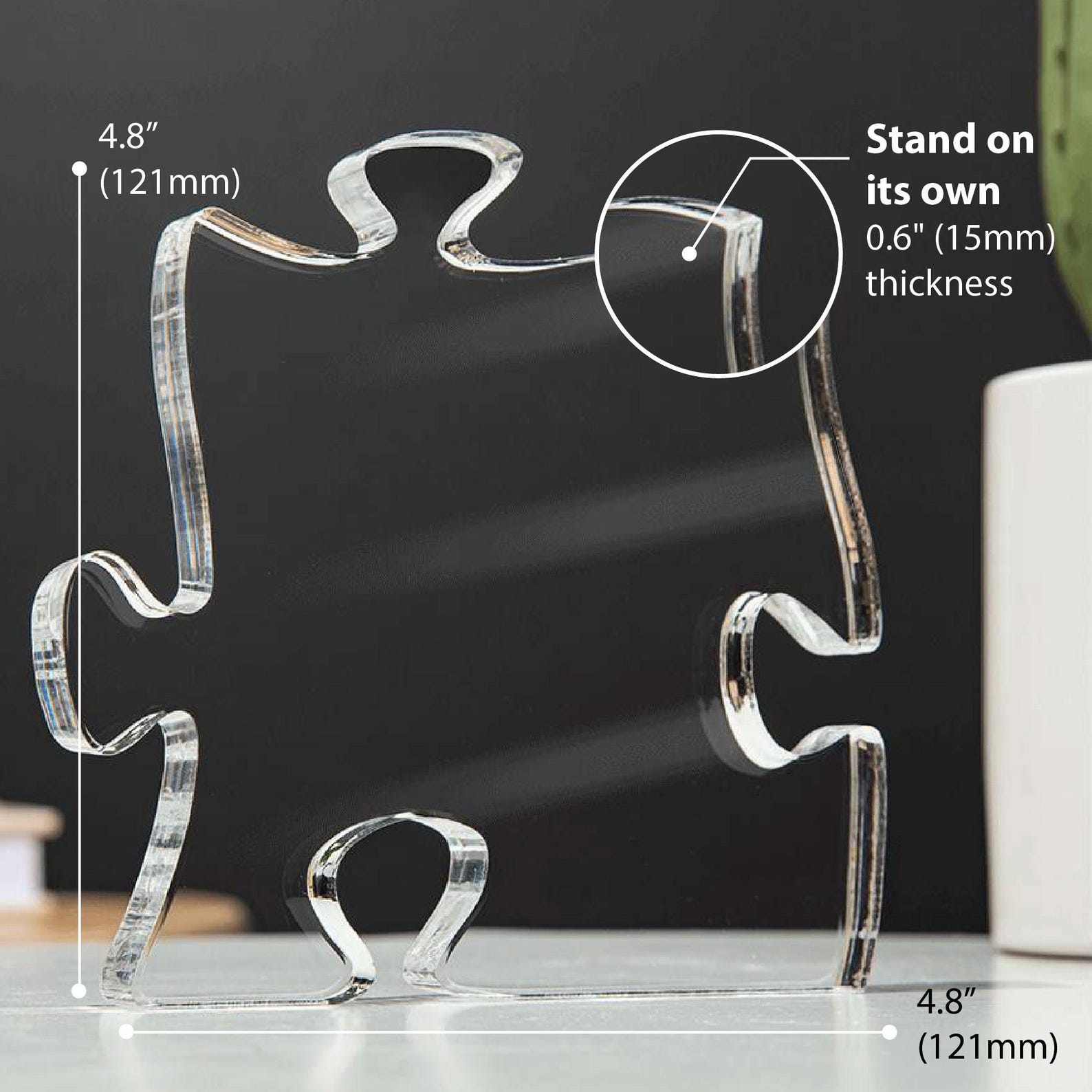 Personalized Math Teacher Gift - Custom Quote Puzzle Acrylic Plaque ...