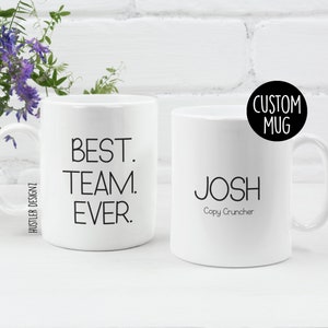Best Team Ever Mug,Team Gifts, Corporate Holiday Gifts ,Appreciation Gifts For Employees,Coworker Christmas,Coworker Gift Bulk