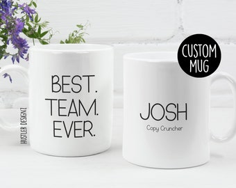 Best Team Ever Mug,Team Gifts, Corporate Holiday Gifts ,Appreciation Gifts For Employees,Coworker Christmas,Coworker Gift Bulk