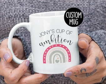 Cup Of Ambition, Personalized Mug, Dolly Parton Gifts, Dolly Parton Mug
