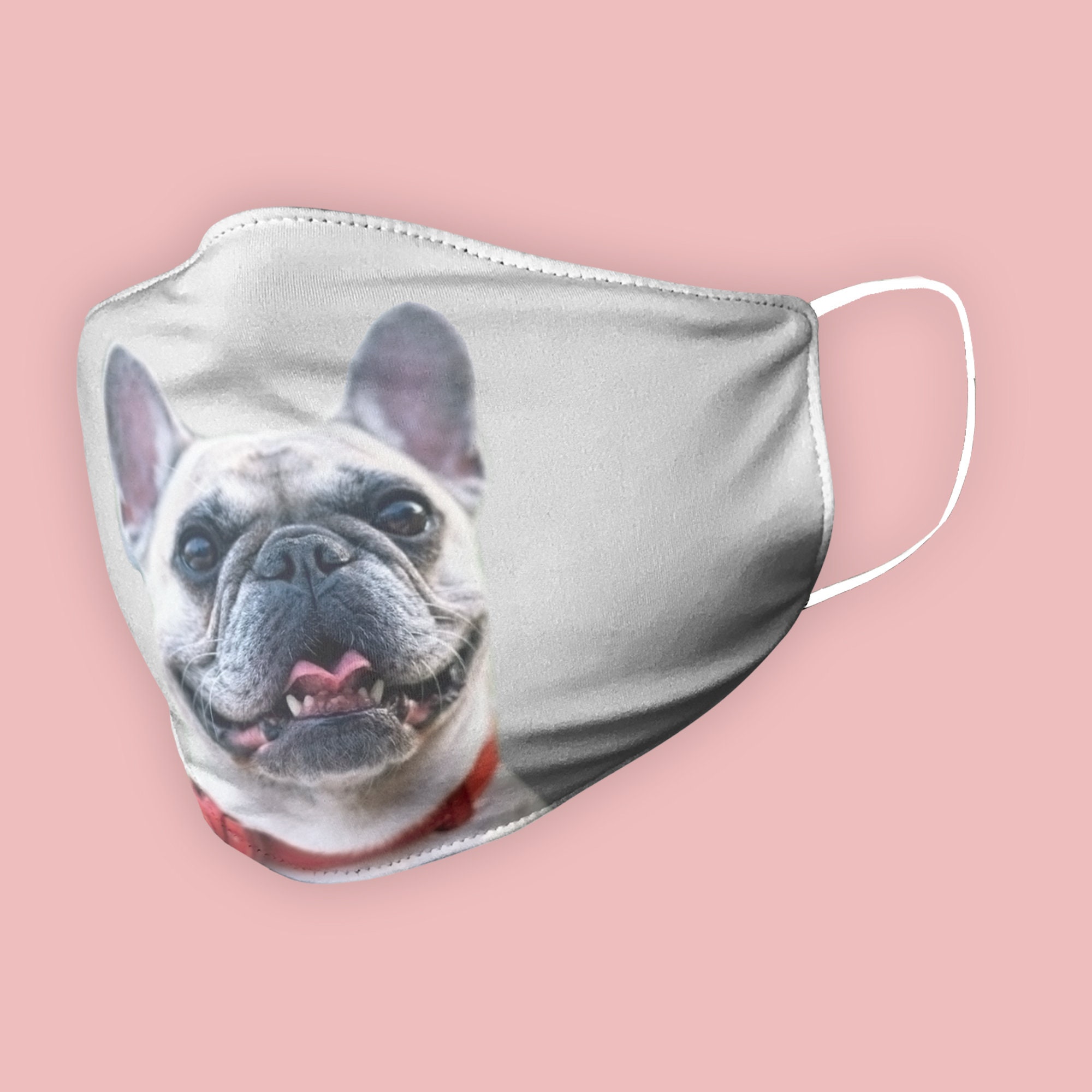 French Bulldog Mask French Bulldog Face Mask French Bulldog Etsy