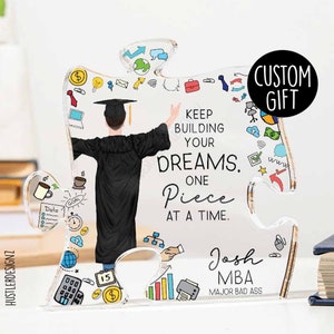 Personalisiertes Geschenk für Business Bachelor - Graduiertenabschluss 2019 Geschenk - MBA Geschenk - Geeignet für Bachelor Master oder Phd