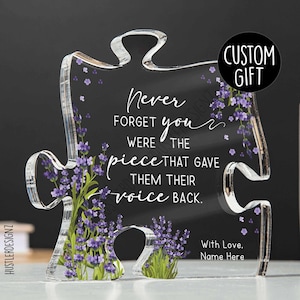 Custom Speech And Language Pathologist Plaque - SLP Gifts - Speech Therapist Thank You Gift - SLP Appreciation - Custom Name Plaque