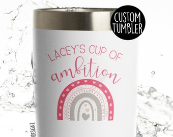 Taza de vaso de ambición, regalos personalizados, regalos de Dolly Parton
