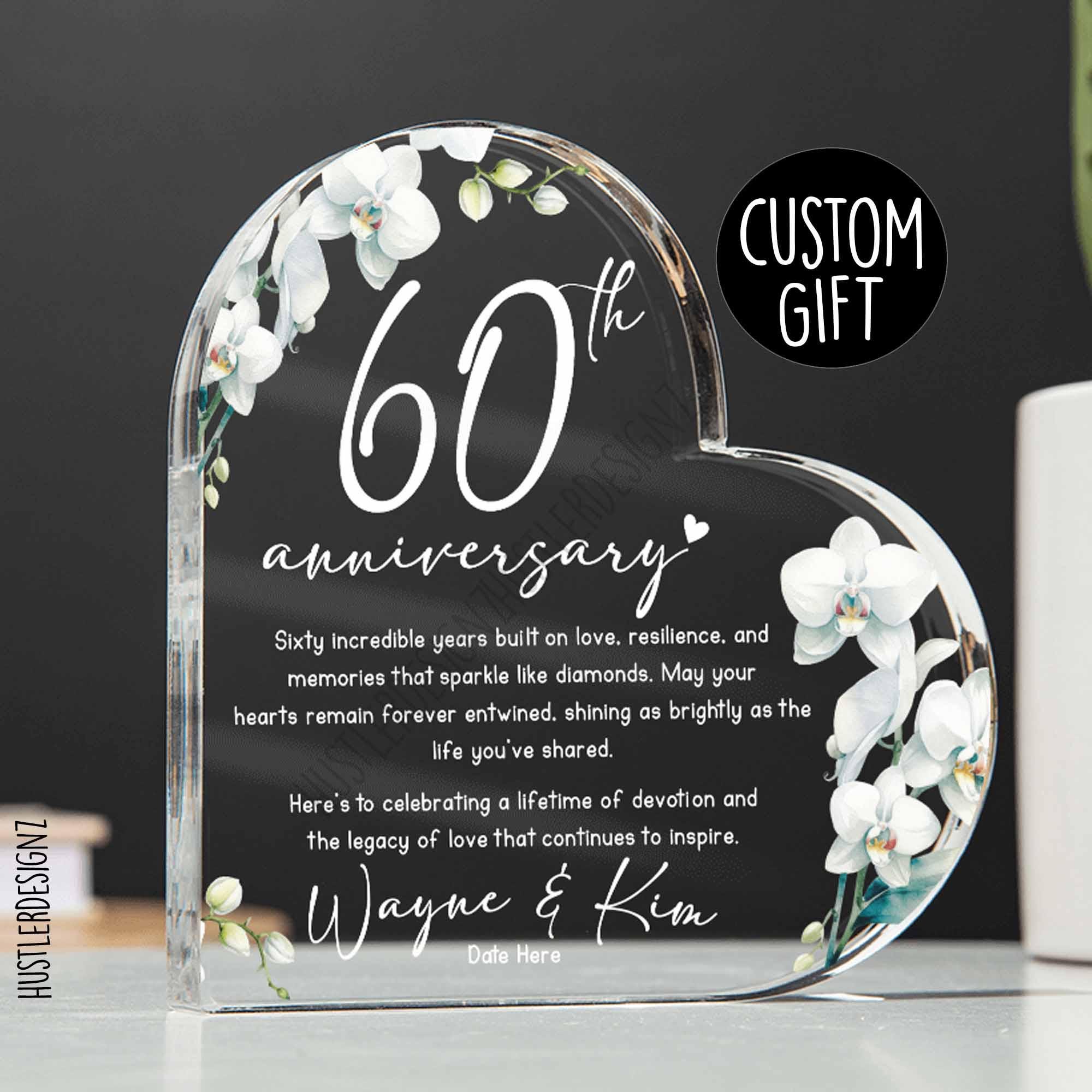 60th Wedding Anniversary Posters Diamond 60th Wedding Anniversary - View #2