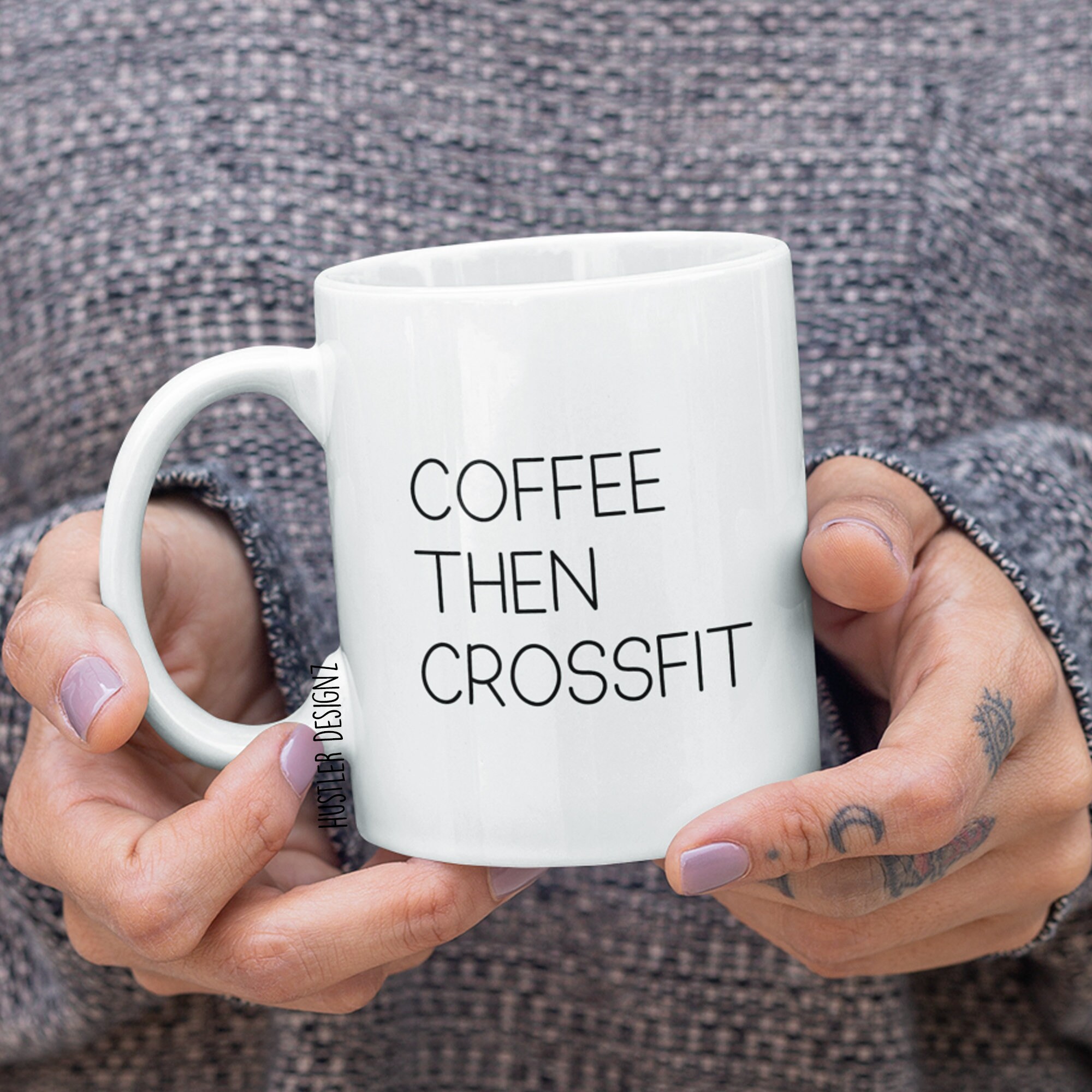 Coffee Then Crossfit Crossfit Gift Crossfit Mug Fitness Etsy UK