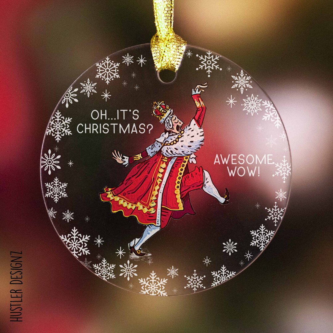 Hamilton Acrylic Ornament King Hamilton Musical Gifts Etsy