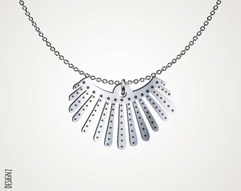 Ruth Bader Ginsburg Necklace RBG 