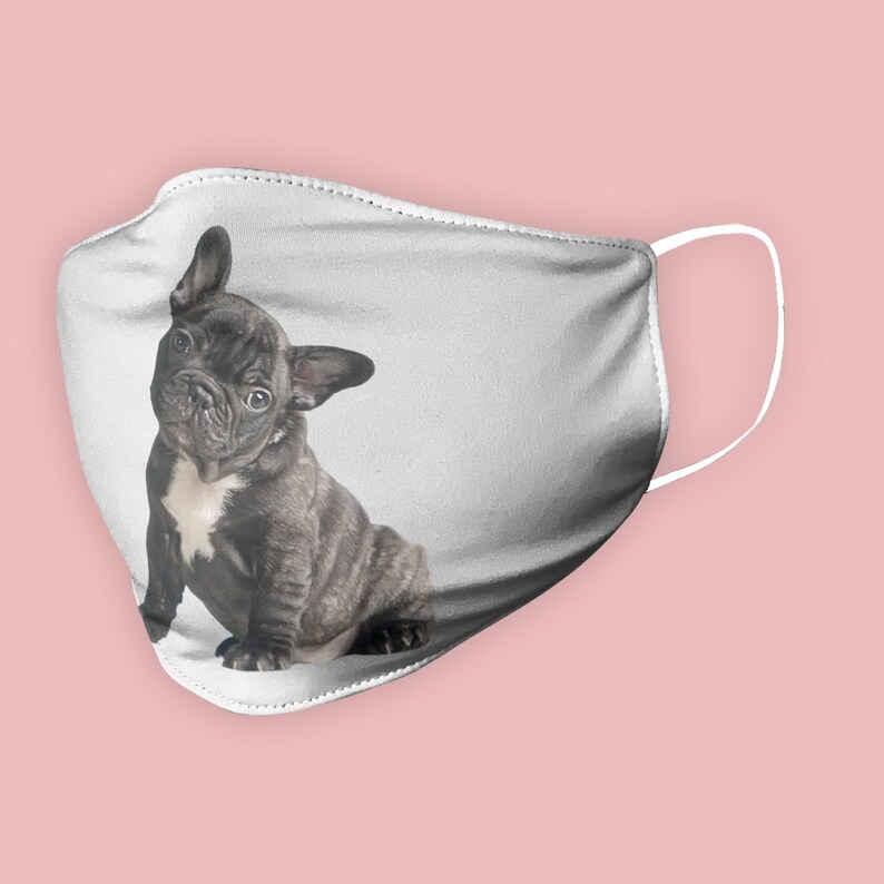 French Bulldog Mask French Bulldog Face Mask French Bulldog Etsy