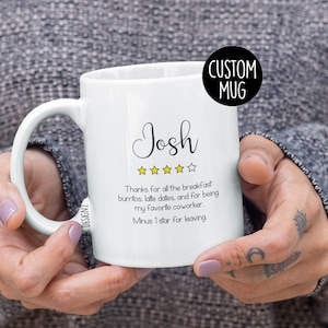 Funny Coworker Leaving Mug: Farewell Office Gift