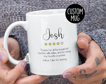 Taza divertida de despedida de compañero de trabajo: regalo de despedida de la oficina