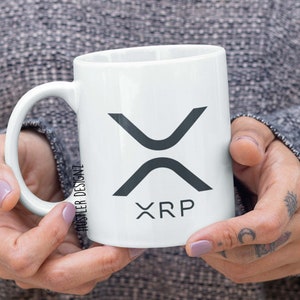 xrp white mug