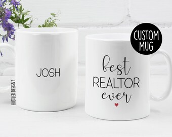 Best Realtor Ever Mug, Funny Realtor Gift, Coffee Mug for Real Estate Agent, Realtor Appreciation, Closing Gift, Real Estate Office Gift