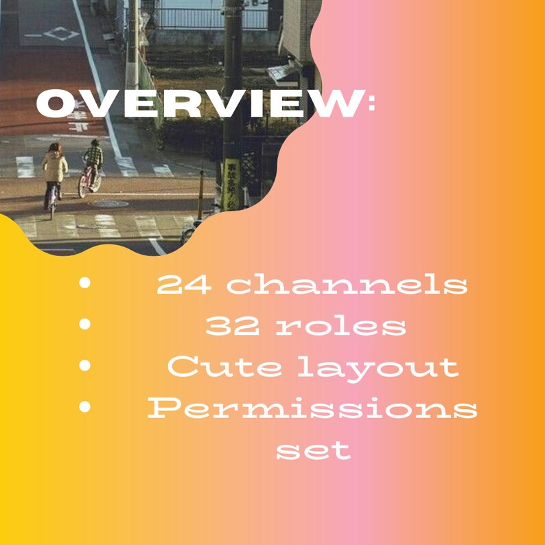 Discord HANGOUT HUGE Server Template Etsy