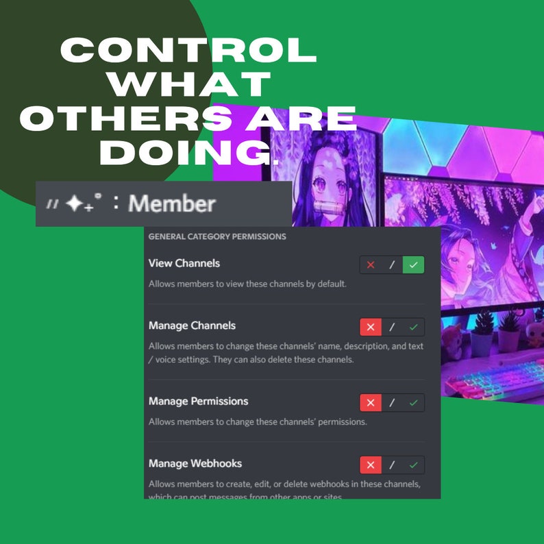 Discord TWITCH STREAMER Server Template Etsy