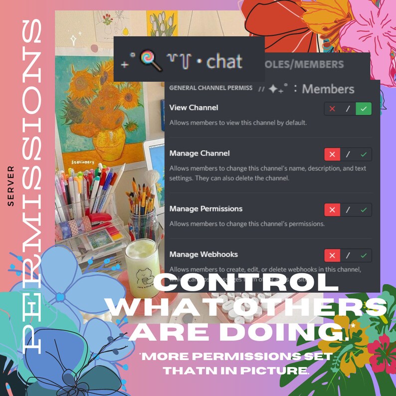 Discord STUDY SERVER Template Etsy