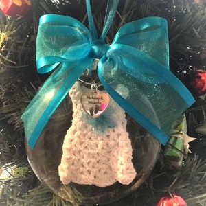 Gender reveal, Baby Announcement, Baby first Christmas Ornament, Making A Miracle Charm