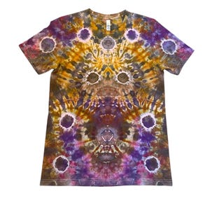 Ice Dye T-Shirt: Adult Medium, Hand Dyed One of a Kind Tie dye