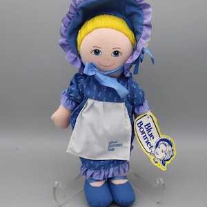 【1970s USA vintage】Sunbonnet Sue 女の子 置物 Blue Bonnet Sue Doll - Etsy