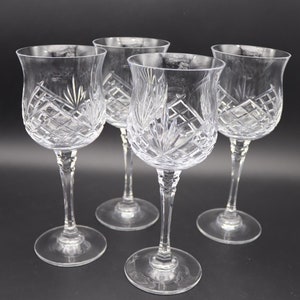 Austrian Crystal Wine Glasses - Etsy