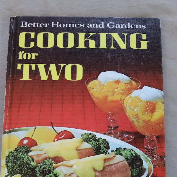 1960s Cooking for Two Cookbook by Better Homes and Gardens