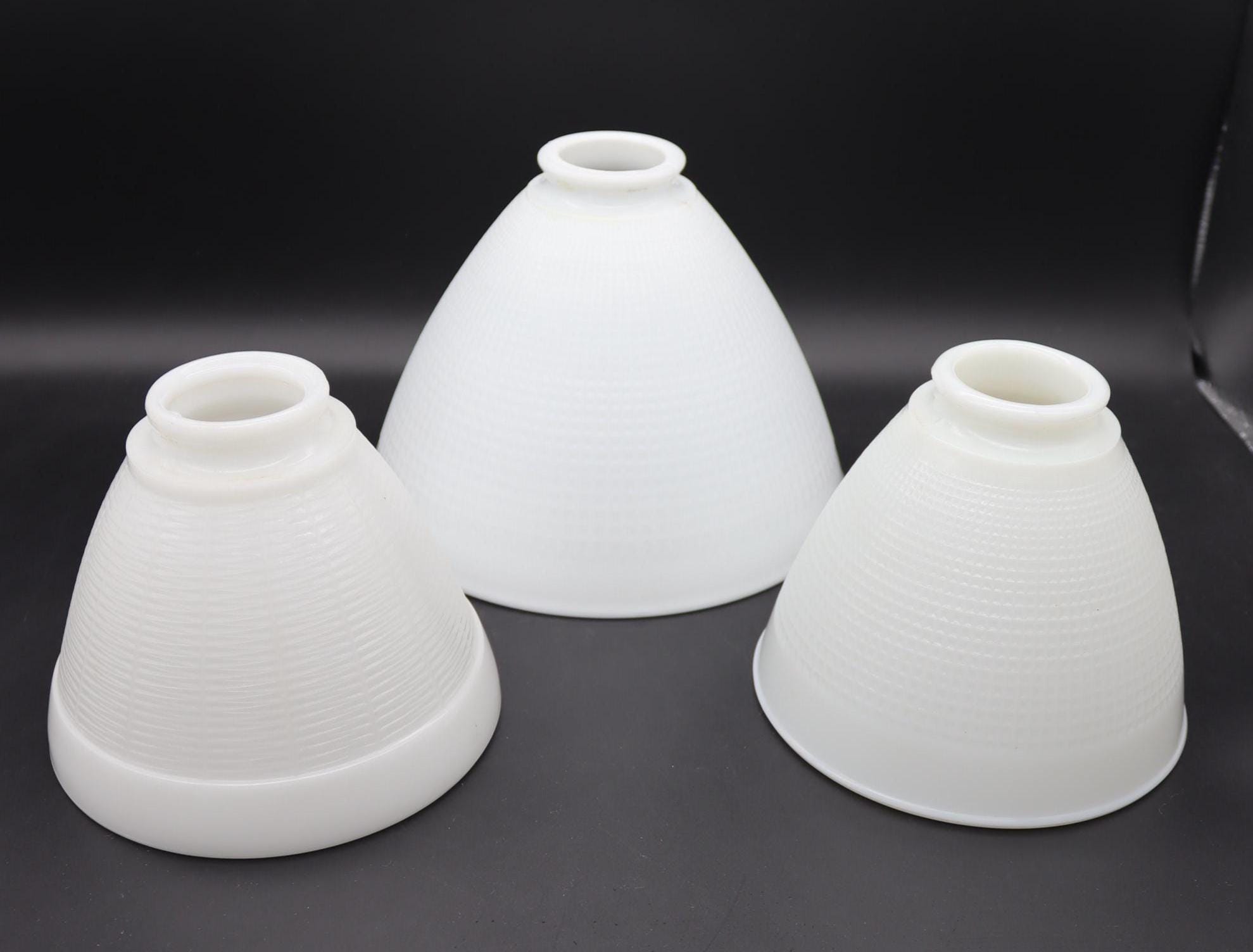 Milk Glass Lamp Shadesnull