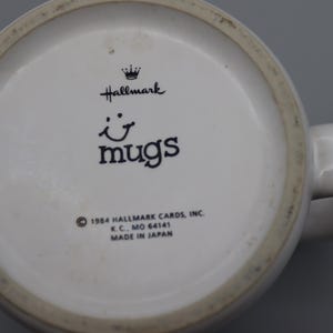 1981 Ziggy Shamrock Mug OR 1984 Hallmark How to Get Along at the Office Mug - Vintage Ziggy Collector - Vintage Hallmark Collector Cup image 7