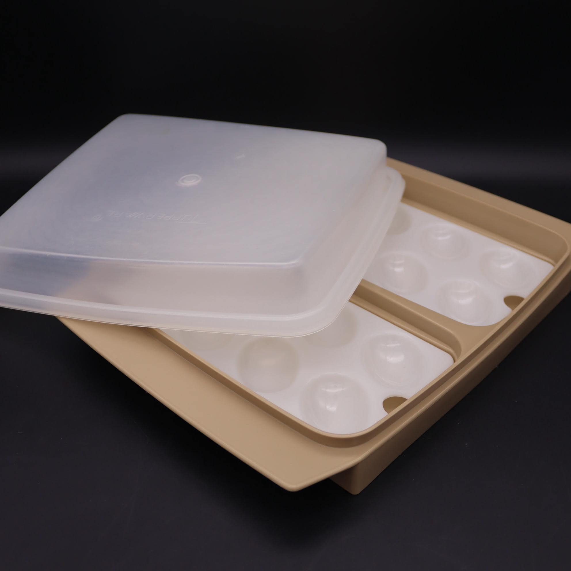 TUPPERWARE Plateau Duplex gâteaux tarte rouge 9767