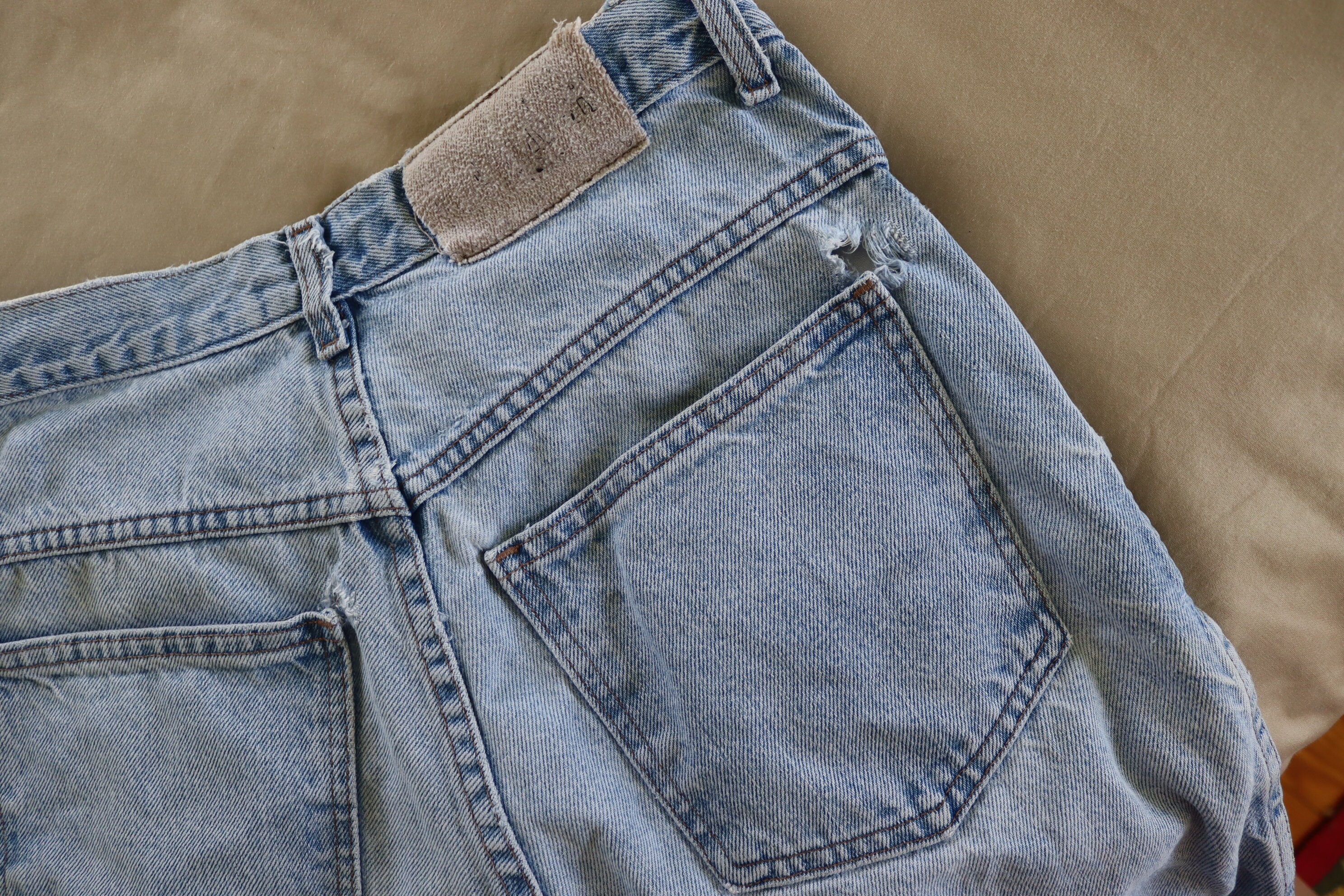 80s Denim Shorts - Blue Jean Shorts by Forenza/the Limited