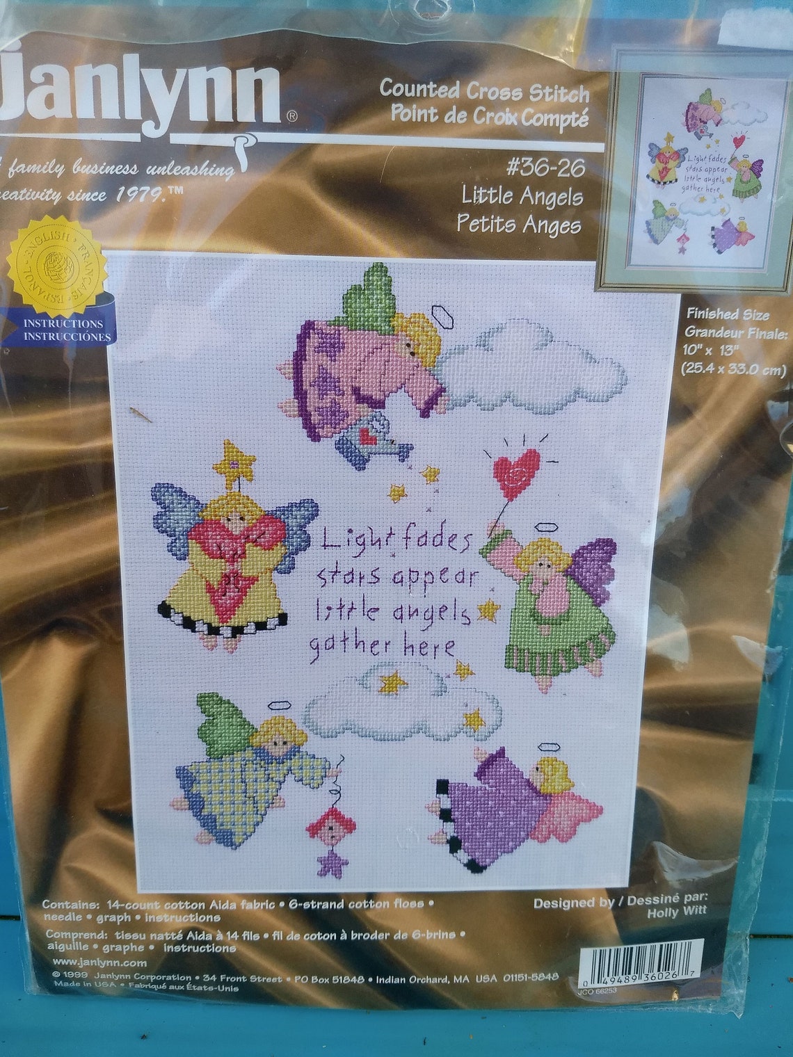 Angels Counted Cross Stitch Kit Etsy