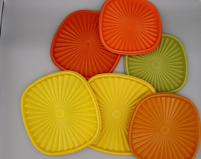 Tupperware Starburst Replacement Lids Square With Rounded Corner Square