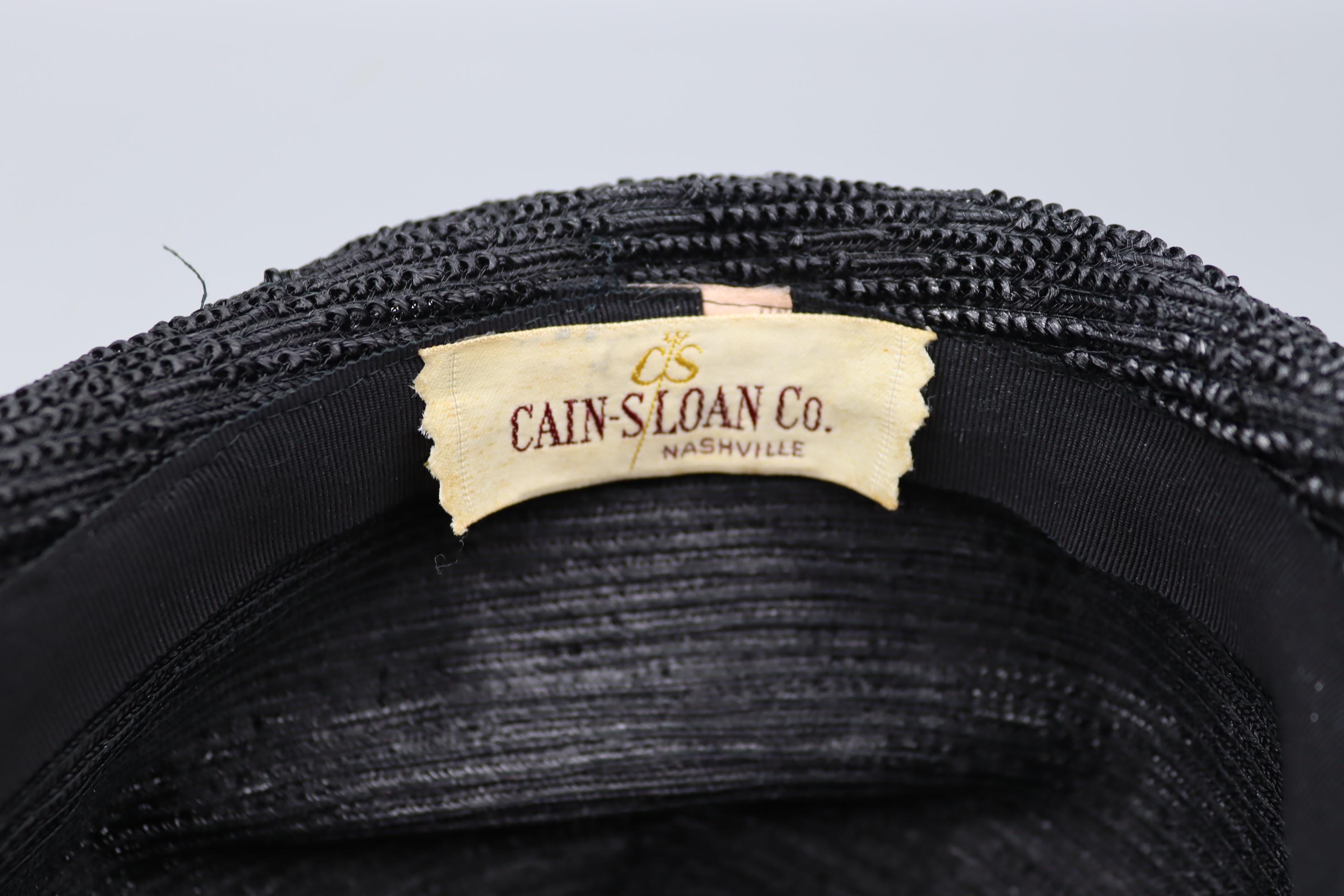 Vintage Cain Sloan Nashville Fur Hat VTG 80 main image 3