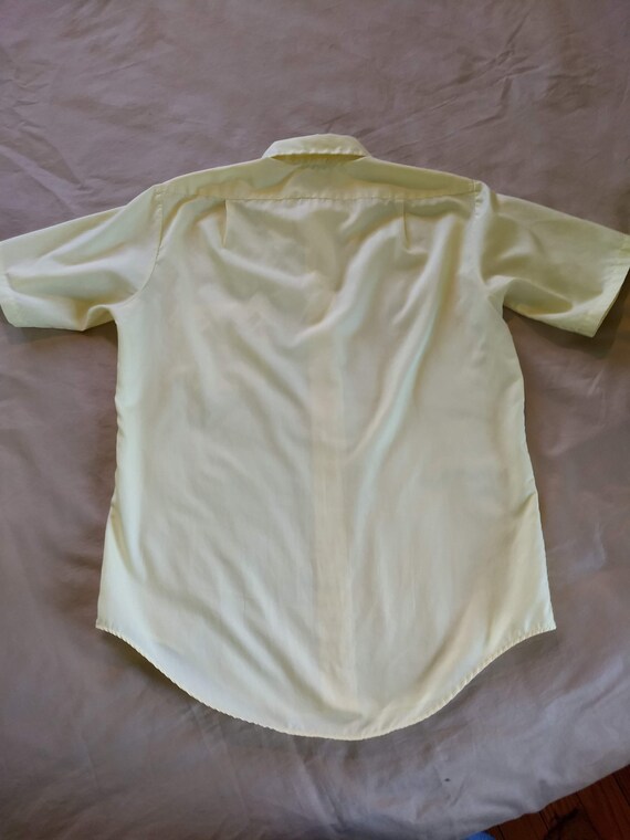 bright yellow button up shirt toddler