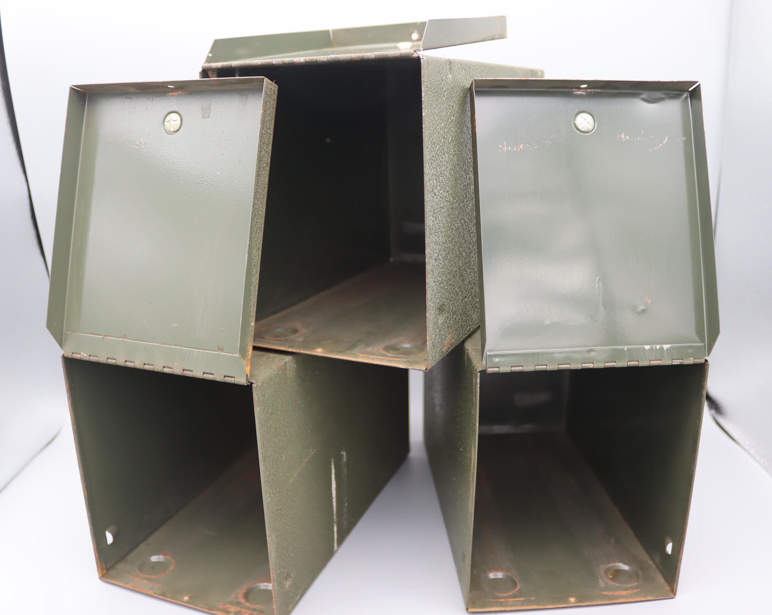 1960s Metal Storage Box - Vintage Advertising - Old Drug Store File Box ...