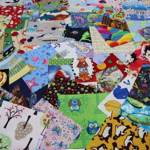 50 I Spy 5"  fabric squares Charm Pack