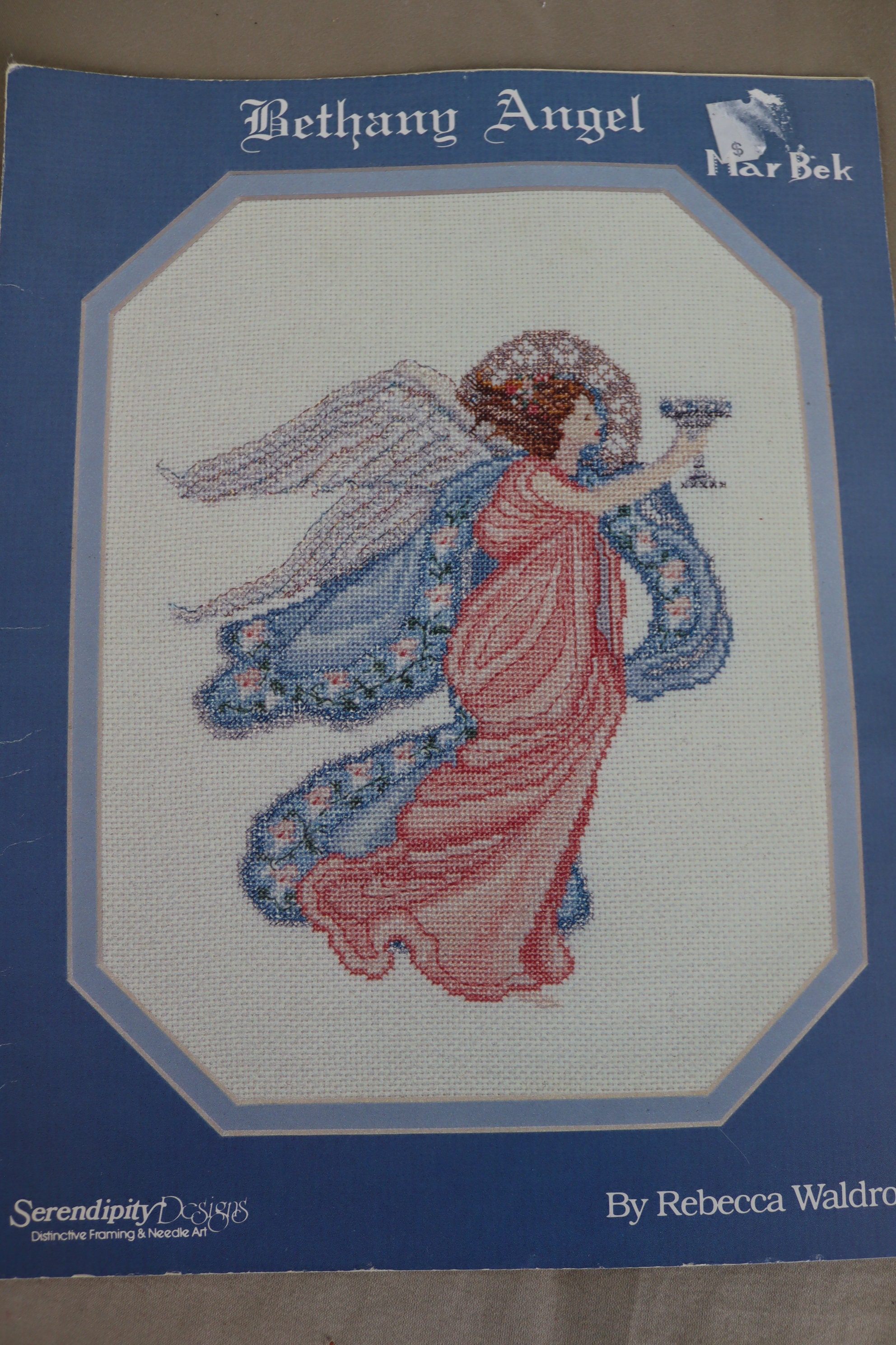 Angel Counted Cross Stitch Patterns by Mar Bek / Rebecca - Etsy