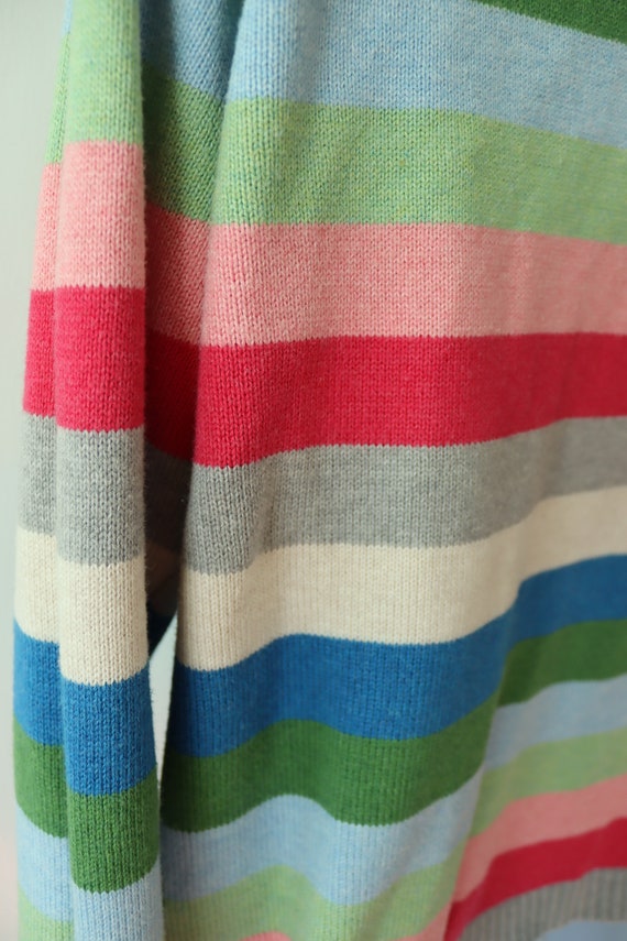 Striped Cotton Pullover Sweater by Pendleton - Tu… - image 7