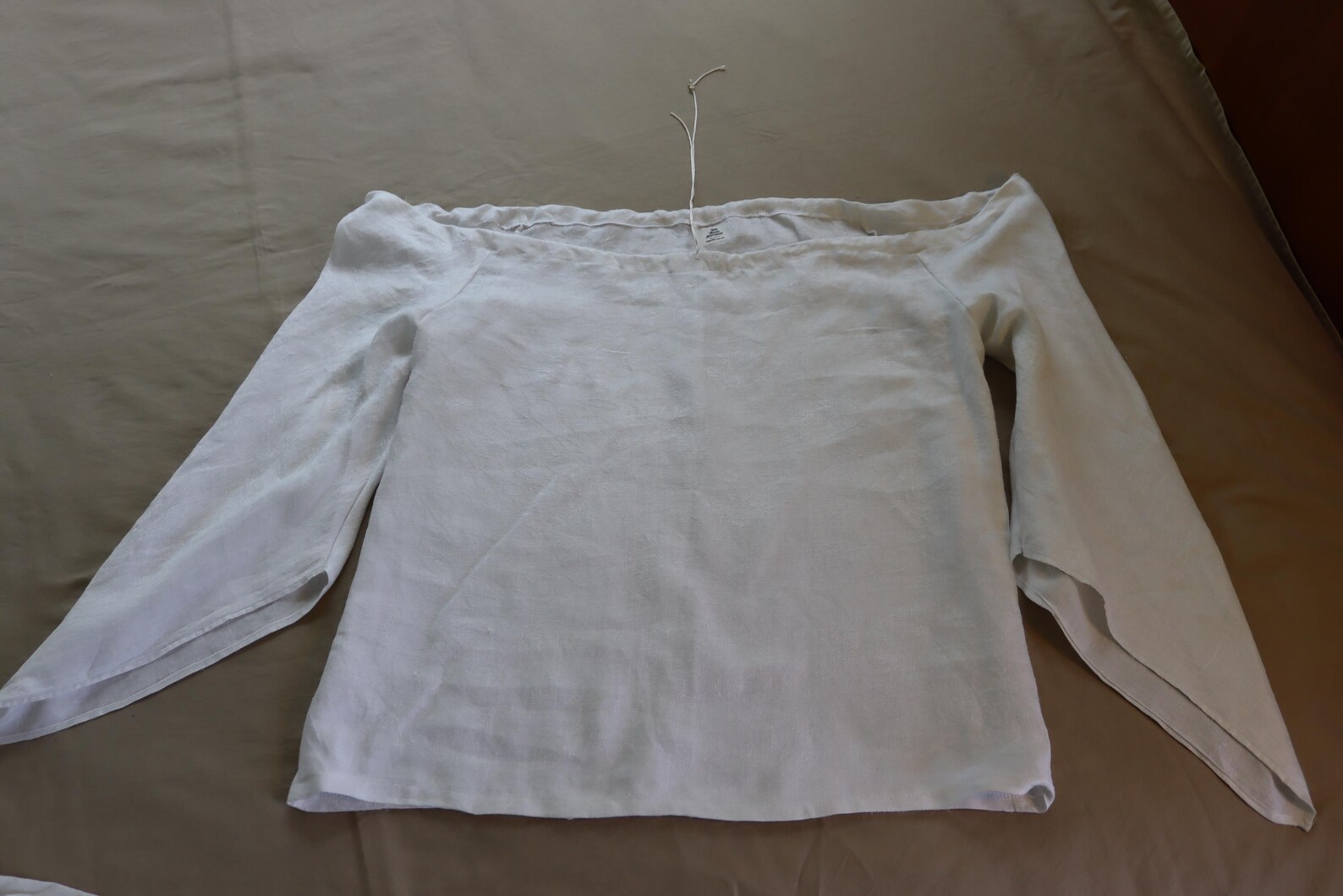 Drawstring Neck Historical Chemise - Handmade Medieval/renaissance White Chemise ...
