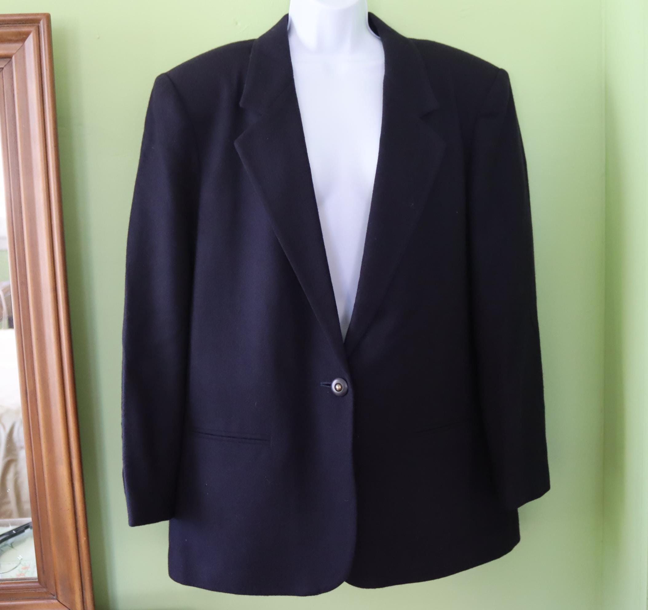 Womens Navy Blue Dressy Jacket - Etsy