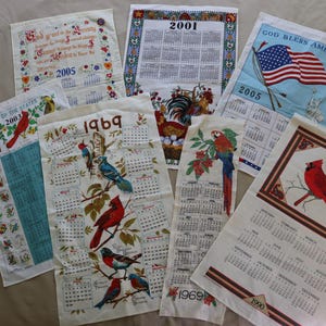 2001 Calendar - Etsy