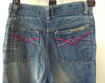 1970er Jahre High Waisted / High Rise Jeans von Live Ins