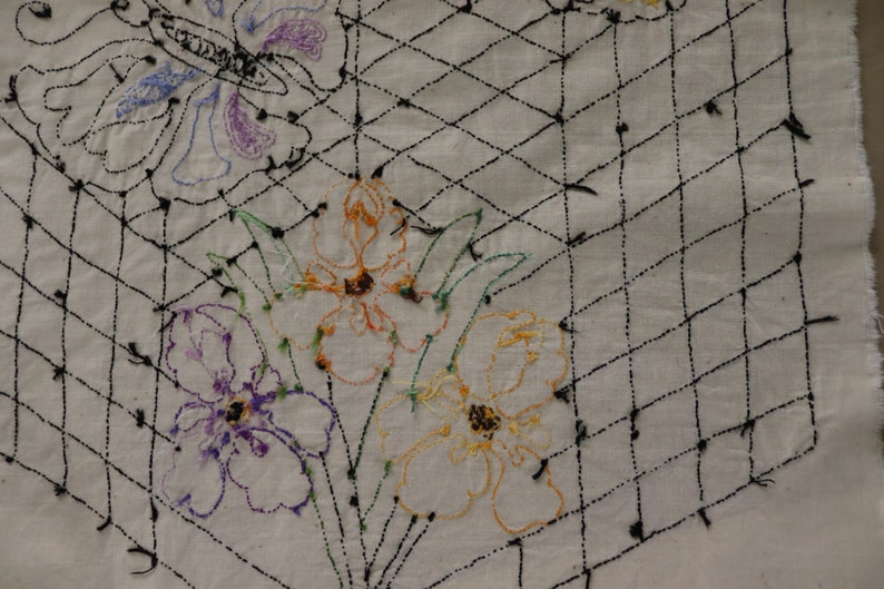 17 Handembroidered Quilt Blocks William Morris / Arts & Etsy