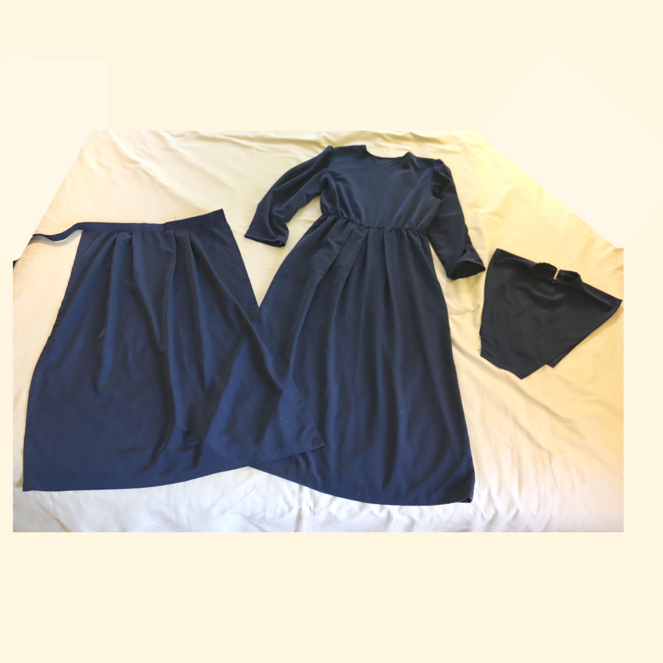 amish blue dress she would then wear regprice The Emma Dress in Color:Dusty Mauve